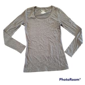 No Boundaries S gray long sleeve shirt